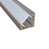 Arteleta PA.287C - Aluminum Corner Profile for 2M LED Strips - Corten
