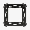 AVE 44A02VTSM - Smart44 support with screws, for square boxes, 2 modules