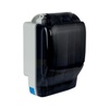 AVE 44SP42K - Ave Seal IP66 S44 Cover, 2 Modules with Hinged Door