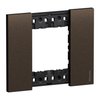 BTicino KA4802KB - Living Now 2-Module Bronze Plate