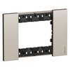 BTicino KA4803KC - Living Now 3-Module Champagne Plate