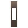 BTicino KB02 - Living Now 1-Module Bronze Italian Socket Cover and Controls