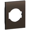 BTicino KB03M3 - Living Now Bronze P40 Italian Standard Flat Socket Cover
