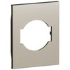 BTicino KC03M3 - Living Now 3-Module IT/GER Socket Cover, Champagne