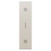BTicino KC05L - Living Now 1-Module Champagne Double Button Cover
