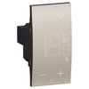 BTicino KC4441 - Living Now Electronic Room Thermostat, Champagne