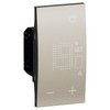 BTicino KC4691 - Living Now Thermostat in Champagne with Backlit Display