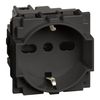 BTicino KG4140A16 - Universal shuko socket black Living NOW