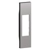 BTicino KS02 - Cover for Italian standard P11 and P17/11 Living Now sockets, steel