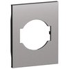 BTicino KS03M3 - Living Now Steel Cover for P40 Italian Standard Flat Sockets