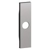 BTicino KS08 - Living Now Steel TV Socket and Dummy Pole Cover