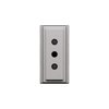 BTicino KS4113 - Italian standard P11 socket 2P+E 10A Living Now steel