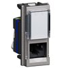 BTicino KS4279C6 - RJ45 Cat6 UTP Living Now Connector, Steel