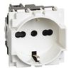 BTicino KW4140A16 - Universal shuko socket white Living NOW