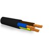 Electrical Cable SG2X1 - H05VV-F black rubber-like cable 2X1mm2 - 100mt 