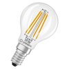 Ledvance LDVVCP40830CE11 - Classic P LED Bulb 4W 3000K E14 Clear Filament