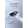 Devia DECHG813W - Lite2 charger, dual USB-A port 12 W 2.4 A, white