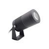 Lampo Lighting PROJGU10NE - Adjustable GU10 Floodlight, Black, IP65, for Indoor and Outdoor Use