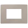 Vimar 14653U.15 - Plana Up 3M Plate, Matte Taupe