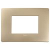 Vimar 14653U.31 - Plana Up 3M Plate, Champagne
