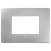 Vimar 14653U.32 - Plana Up 3M Plate, Silver