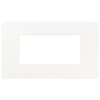 Vimar 14654U.11 - Plana Up 4M Plate, Matt White
