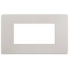 Vimar 14654U.13 - Plana Up 4M Plate, Matte Dolomite Gray