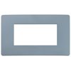 Vimar 14654U.16 - Plana Up 4M Plate, Matt Air Force Blue