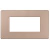 Vimar 14654U.18 - Plana Up 4M Plate, Matt Terracotta