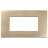 Vimar 14654U.31 - Plana Up Plate 4M Champagne
