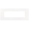 Vimar 14657U.11 - Plana Up 7M Plate, Matt White
