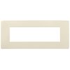 Vimar 14657U.12 - Plana Up 7M Plate, Matt Ivory