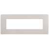 Vimar 14657U.13 - Plana Up 7M Plate, Matte Dolomite Gray