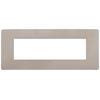 Vimar 14657U.15 - Plana Up 7M Plate, Matte Taupe