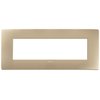 Vimar 14657U.31 - Plana Up 7M Plate, Champagne