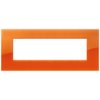 Vimar 19657.63 - Classic plate 7 modules reflex orange Arké